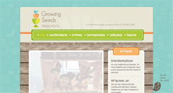 Desktop Screenshot of growingseedspreschool.com